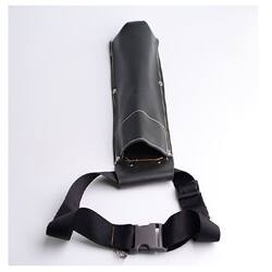 Welding Rod Waist Bag Construction Site Cowhide Welding Rod Bag High Altitude Work Hardware Bag Cowhide Welding Rod Bag High Altitude Work Bag Waist Bag