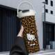 Cartoon Leopard Print Kt Cat Thermos Cup 316 Stainless Steel Double-Drink Large-Capacity Coffee and Tea Cup Sports Straw Cup