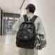 Camouflage Backpack Trendy Brand New Men's Junior High School and High School Large Capacity Lightweight Burden-Reducing School Bag Casual Computer Backpack Women