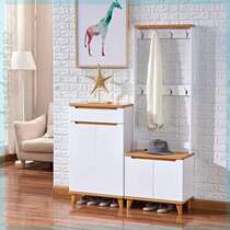 Cabinet partition Soliwood Nordic cabinet entering shoe cabinet locker maskySimple cabinet hanging rack modern cloak hall hall