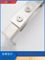 304 stainless steel stair handrail column household glass balcony guardrail stair guardrail handrail