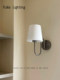 French-Style Vintage Bedroom Bedside Wall Lamp Bauhaus Retro Minimalist Living Room Corridor Bathroom Mirror Light