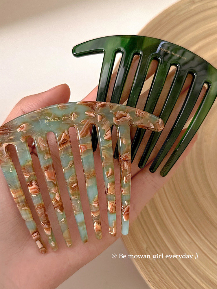 Lazy Hair Styling Tool Insert Comb 2025 New Hairpin Fashion Hair Clip Comb for Back of Head Bun Hairpin