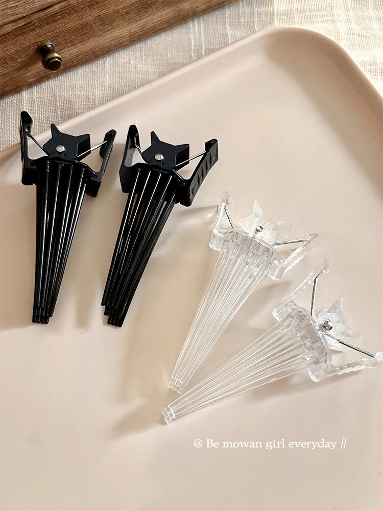 Fluffy Positioning Clip, Natural and Traceless, Unisex Bangs Clip, High Crown Hairstyle Organizing Tool, Hairpin, Duckbill Clip