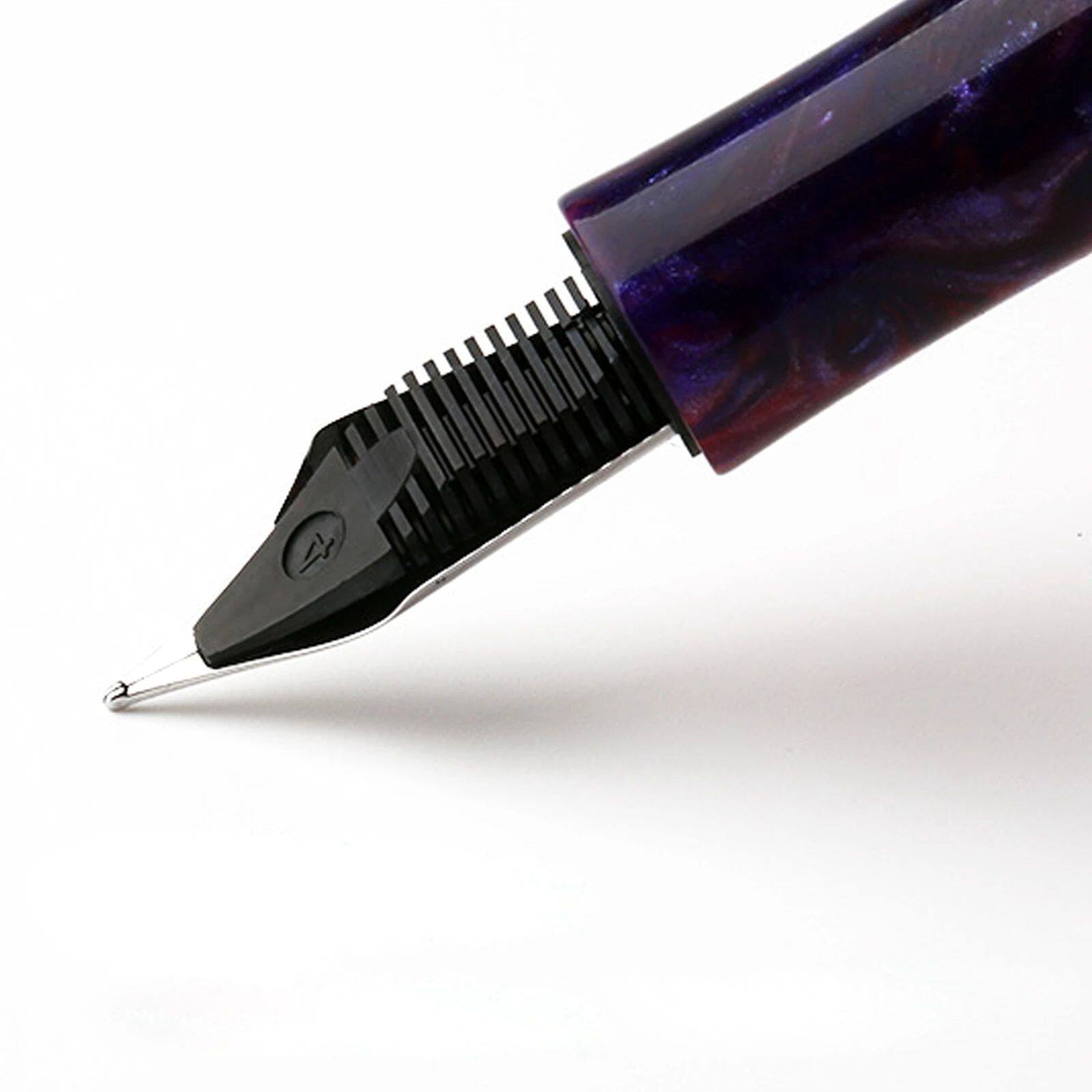 Исправлению сумки majohn c1 fountain pen transparent eyedropper ef f m nibs wr