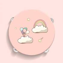 Tambourine professional use tambourine instrument performance percussion empty children hand shake kindergarten rattle baby teacher dance