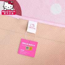 Genuine Kitty baby mat newborn ice silk mat cartoon children breathable kindergarten baby nap mat