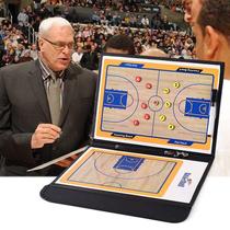 Basketball Tactical Board Coaching Board Baton Board Football Team Competition Training Tactical Executive Board Folding Magnetic Notebook