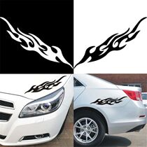 Car Styling Flame Fire Car ers Decals For All Universal Cars