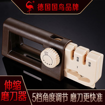 Three-four-steel sharpening stick Home Shrink Multifunction Mill Knife Stone Grinding Stone Kitchen 5 Gear Angle Adjustment Knife Sharpening Machine