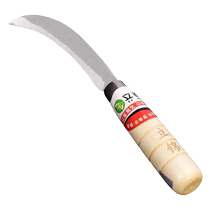 German quality stainless steel pineapple knife eye knife scimitar peeling knife banana knife household fruit knife