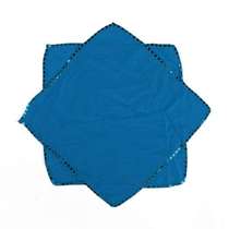 Two people turned star anise handkerchief Silk Seedlings handkerchief Props Dancing items Square Dance Handshaves 90101 Great Red -2