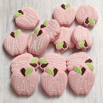 10pcs Baby Silicone Beads Focal BPA Free Food Grade Silicone