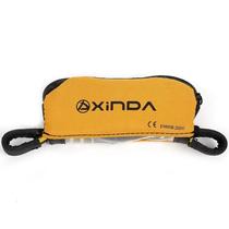 Outdoor Via Lada elastic protection cow tail belt buffer bag climbing protection rope anti-fall buffer safety belt