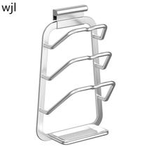 No-punch pot lid rack wall-mounted kitchen storage rack cutting board rack storage supplies collection artifact cutting board rack