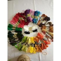 Natural handmade hot-selling Western cross-stitch pure cotton embroidery Aoki cooperation flowers and plants commonly used 94 embroidery threads