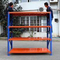 Recommended multi-layer heavy-duty storage iron shelves light and medium-sized shelves household storage racks heavy-duty warehouse thickened shelves