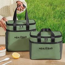 Ya Chang insulated bag lunch box handbag new outdoor large-capacity meal bag thickened aluminum foil office worker lunch box