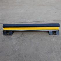 Steel pipe metal wheel positioner hotel parking space stopper parking lot stopper anti-collision stopper