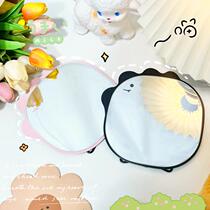 Is style general card student student can sleep on the table with different desktop portable mirror folding surface n female-shaped makeup love mirror Jiazi#