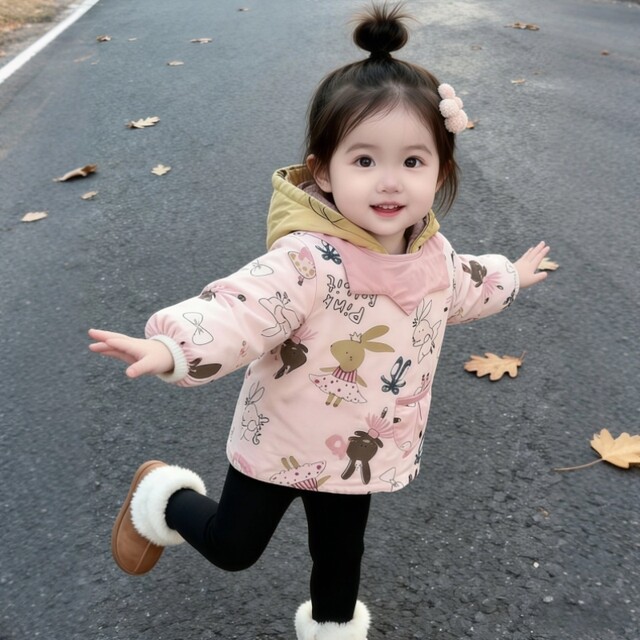 Smock for baby girls to wear as a foreign-style pure cotton children's apron, waterproof and dirt-proof, long-sleeved, thin, reverse dressing and eating protective clothing