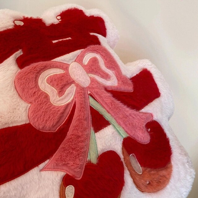 Pillow wedding room wedding decoration bed press dolls pair of cute wedding dolls with bows and dolls decoration supplies