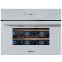 BOROGOM embedded wine cabinet constant temperature fully embedded red wine refrigerator household small ultra-thin seamless