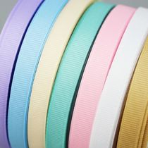 (25 yards roll) 10mm Grosgrain Ribbon Wholesale gift wrap de