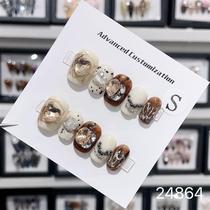 2023 new light luxury high-end niche ins versatile and exquisite short handmade wearable armor