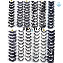 NEW 3 5 10 pairs 100% Real Mink Eyelashes 3D Natural False