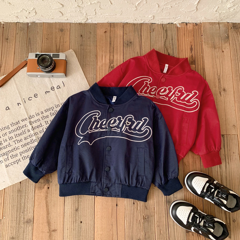 Primary School Uniforms, Kindergarten Uniforms, Spring and Autumn Jackets, British Style Red Baseball Jackets, Children's Class Uniforms Primary School Uniforms, Kindergarten Uniforms, Spring and Autumn Jackets, British Style Red Baseball Jackets, Children's Class Uniforms