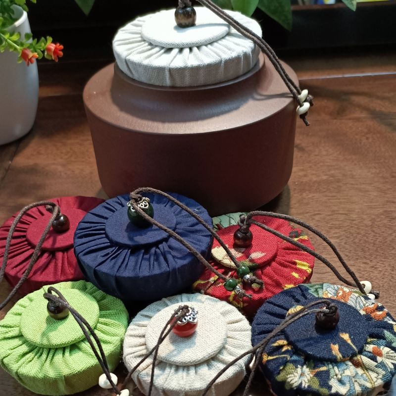 Fixed Ceramic Purple Sand Tea Can with Lid Glass Can Sealing Lid Bamboo Iron Wood Stone Grapefruit Gourd Accessories Lid Cork