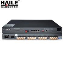Haile integrated business optical transceiver 2 two-way HDMI 2 100M isolation network 4 two-way audio 8