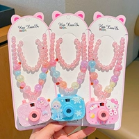 16#Русалка+Снежная принцесса+Кэти Кот [Розовое ожерелье]