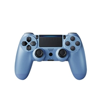 【Титановый синий】 PS4 Беспроводной Bluetooth Pass