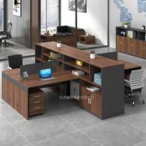Office chair combination simple modern financial desk 2 46 people employee MFM-007 desk office office