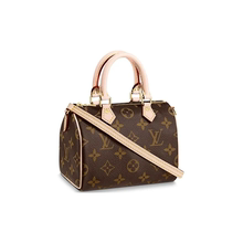 9.9/9.5新Louis Vuitton/路易威登Speedy Nano枕头包女迷你斜挎包