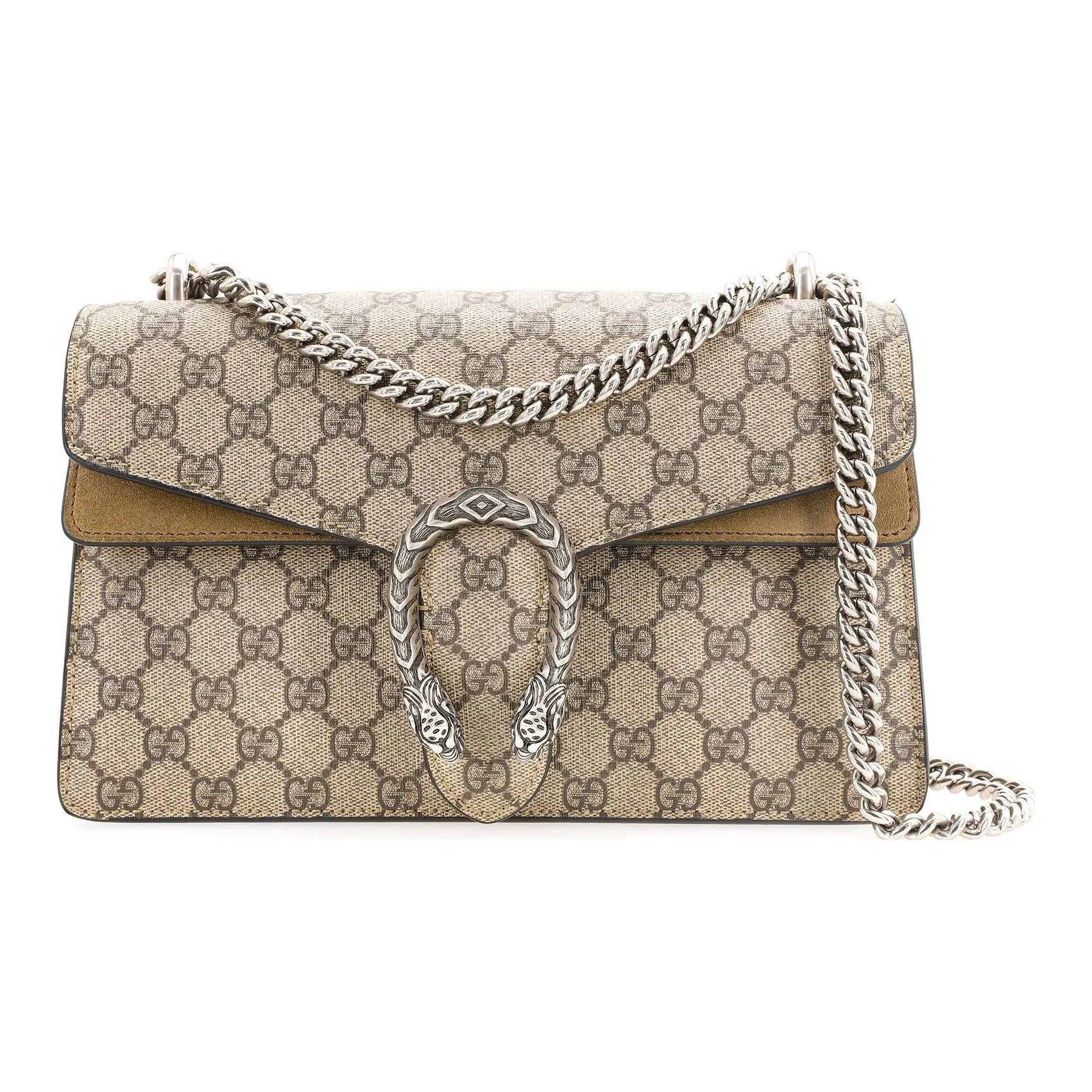 9.9/9.5新Gucci/古驰Dionysus酒神包女款中号单肩斜挎包乌木色