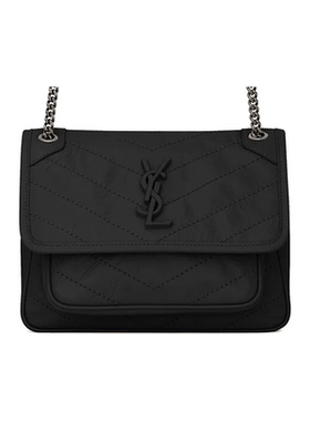 YSL/圣罗兰YSLNikiBaby系列小牛皮单肩包迷你小号D扣女款时尚送礼