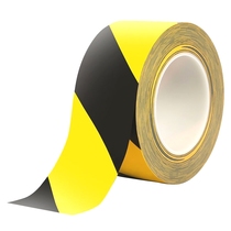 Warning tape pvc floor tape workshop positioning marking landmark warning safety sign 33 meters black and yellow tape