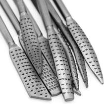 File woodworking hardwood polishing assorted files Italian special-shaped files 8-piece set wood file tool wood carving knife woodworking