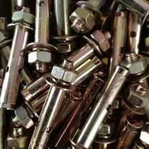 The whole box of national standard color-plated expansion bolts with hole pull-out screws ceiling air conditioner pull-out m6m8m10m12