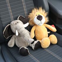 Car Bamboo Charcoal Bag Creative Doll Animal Lion Doll Deodorizing and Formaldehyde Activated Carbon Car Rear Window Ornaments