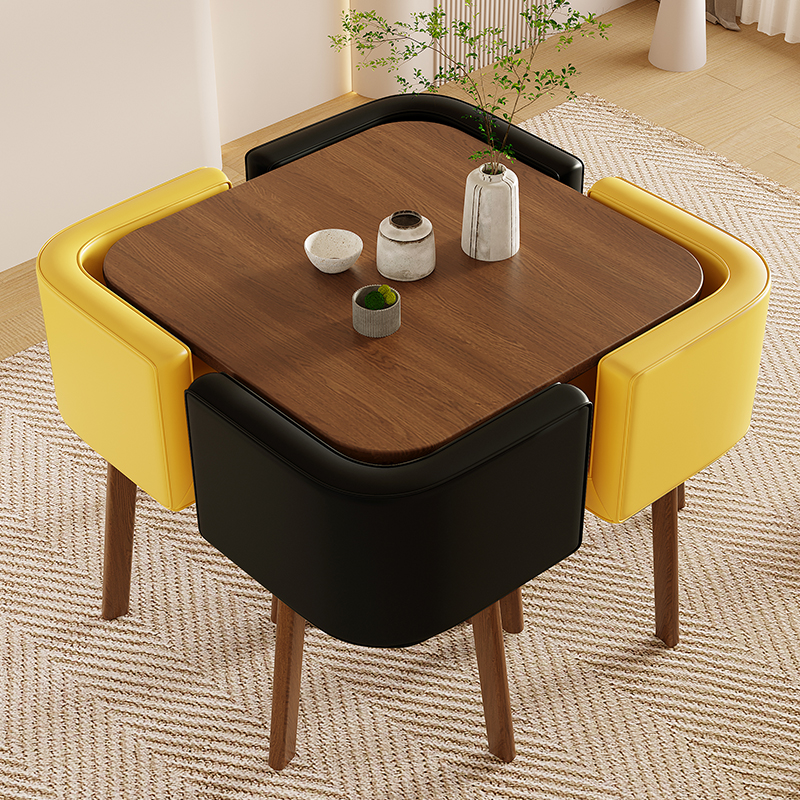 四人位餐桌椅：适应多元场景的理想选择