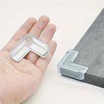 10PCS Transparent Anti Collision Angle PVC Pad Child Safety