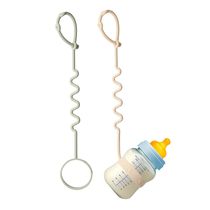2pcs Baby Silicone Sippy Cup Holder Strap Food Grade Bottle