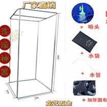 Rural outdoor household thickened and thickened installation cloth one-inch shower room folding bath tent tarpaulin iron frame