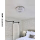 American-Style Minimalist Vc All-Copper Bedroom Ceiling Light, Recommended by Designers for Villas, Study Rooms, Dining Rooms, Bathrooms, and Corridors