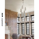 Vc1:1Fontaine All-Copper American-Style Minimalist Retro Villa Dining Room Living Room Staircase Suspended Chandelier