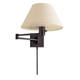Vc1:1 American-Style All-Copper Villa Bedroom Bedside Retractable Swing-Arm Wall Lamp, Designer Wall Lamp for Study and Living Room